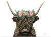 “Longhorn with Rose Crown“, Yvette St. Amant