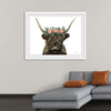 “Longhorn with Rose Crown“, Yvette St. Amant