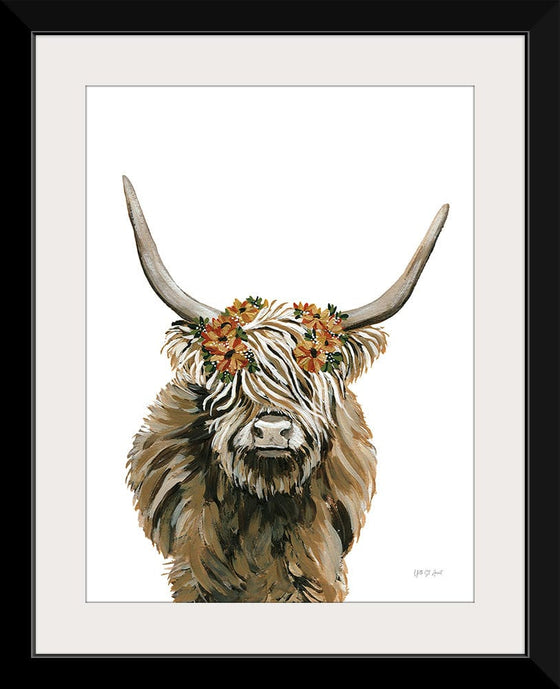 “Harvest Cow Floral“, Yvette St. Amant