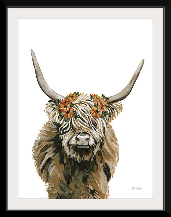 “Harvest Cow Floral“, Yvette St. Amant