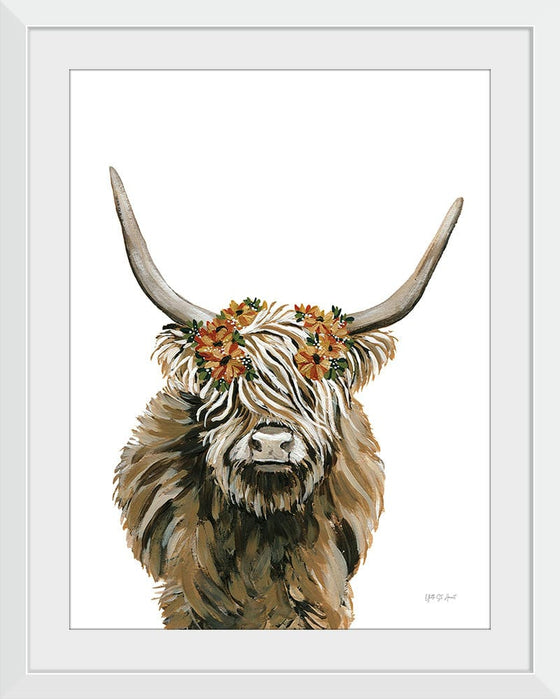 “Harvest Cow Floral“, Yvette St. Amant