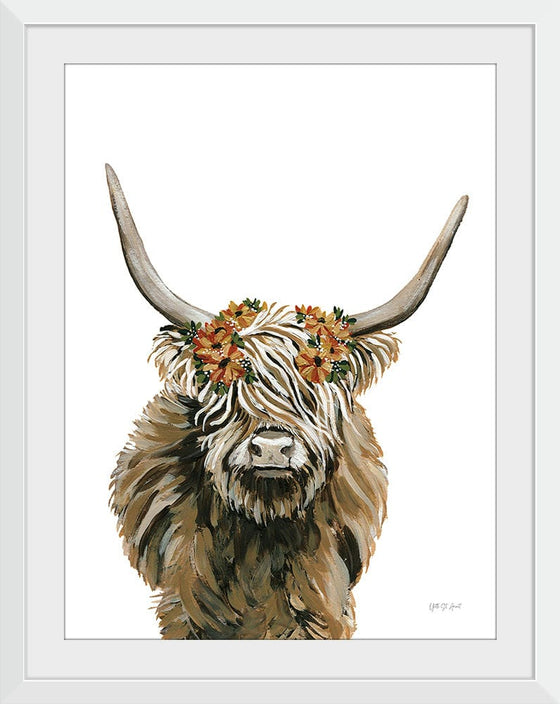 “Harvest Cow Floral“, Yvette St. Amant