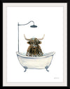 “Highland Cow in Tub“, Yvette St. Amant