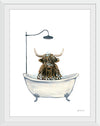 “Highland Cow in Tub“, Yvette St. Amant