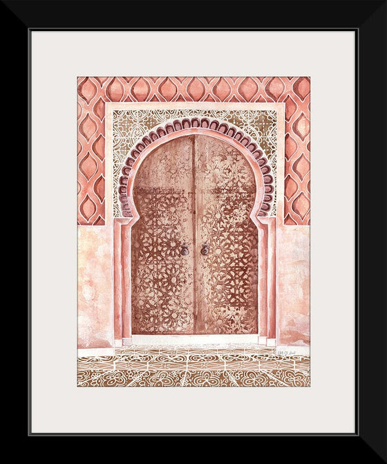 “Moroccan Streets Tiled Entrance“, Yvette St. Amant