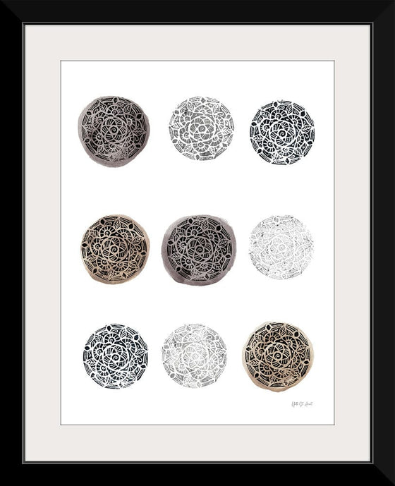 “Collected Mandala Stamp I“, Yvette St. Amant