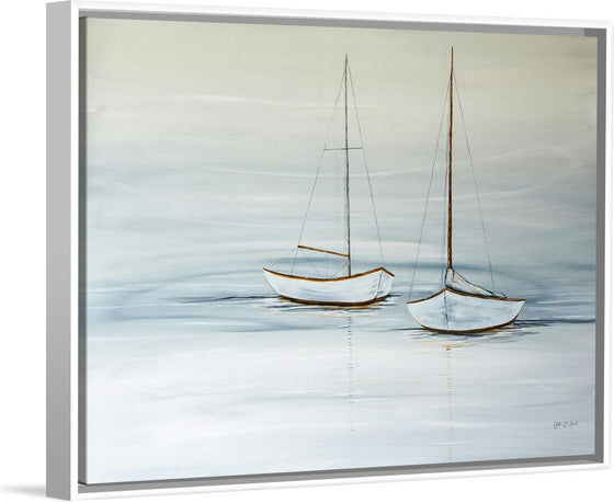 “Two Sails at Rest“, Yvette St. Amant