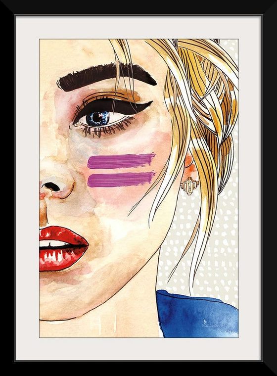 “Pop Art Girl“, Mercedes Lopez Charro