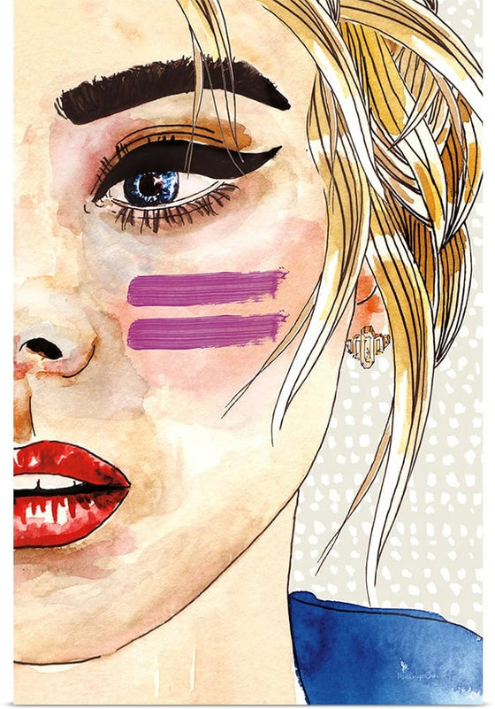 “Pop Art Girl“, Mercedes Lopez Charro