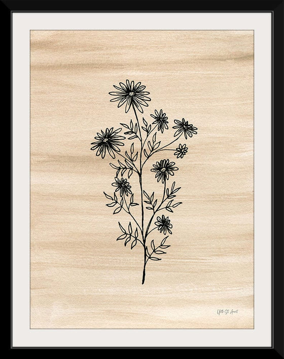 “Ink Flowers II“, Yvette St. Amant