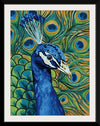 “Peacock Profile“, Yvette St. Amant