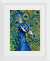 “Peacock Profile“, Yvette St. Amant