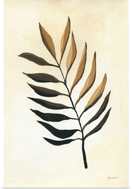 “Tropical Leaf I“, Yvette St. Amant