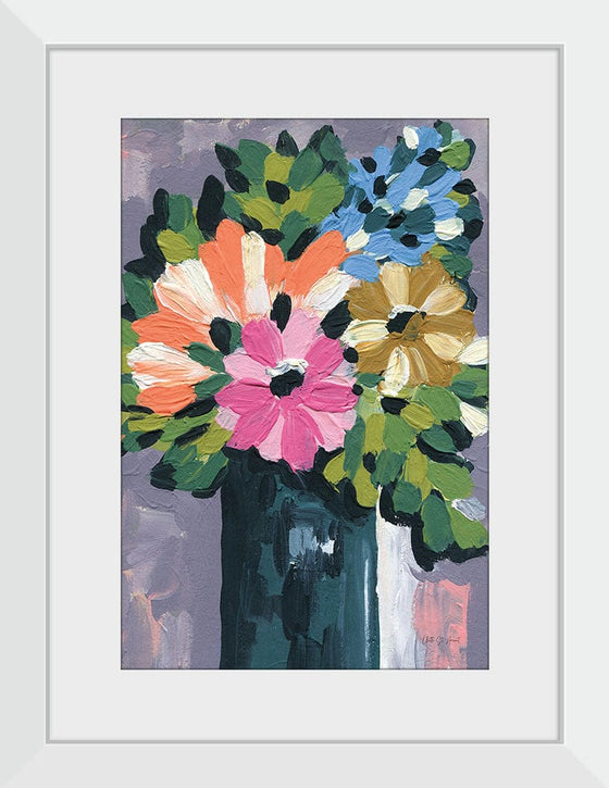 “Painterly Florals in Vase I“, Yvette St. Amant