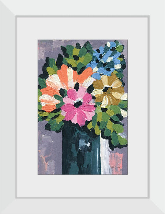 “Painterly Florals in Vase I“, Yvette St. Amant