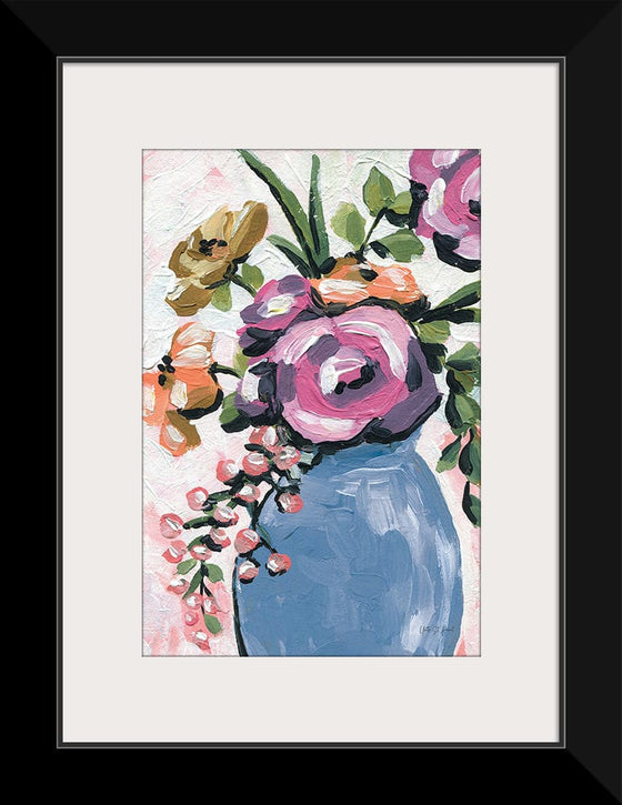 “Painterly Florals in Vase II“, Yvette St. Amant