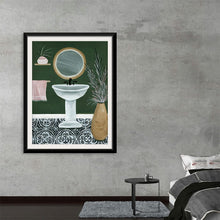  “Green Bathroom II“, Yvette St. Amant