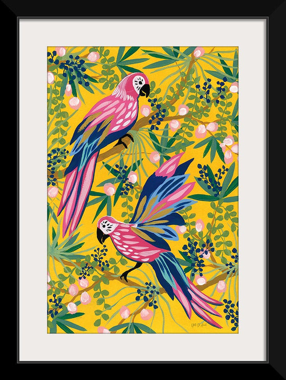 “Maximalist Parrots“, Yvette St. Amant