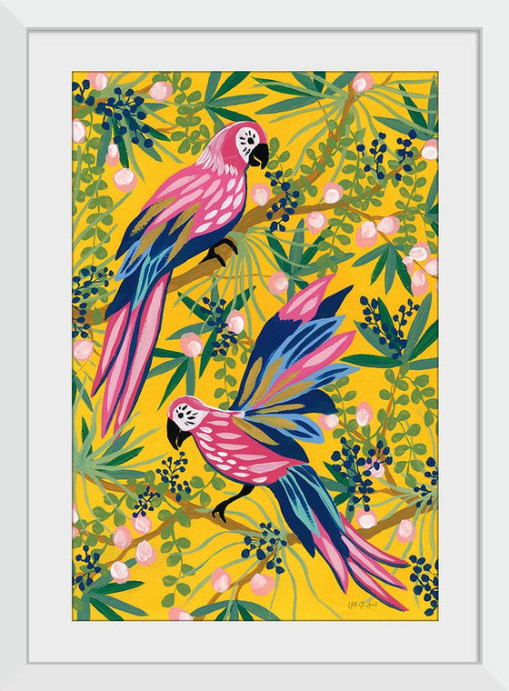 “Maximalist Parrots“, Yvette St. Amant