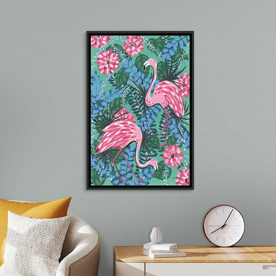 “Maximalist Flamingos“, Yvette St. Amant