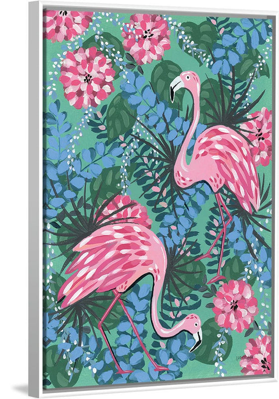 “Maximalist Flamingos“, Yvette St. Amant