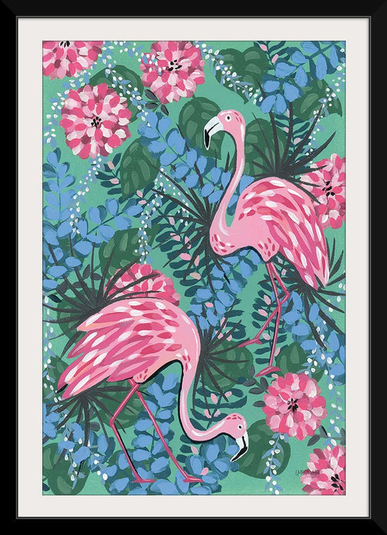 “Maximalist Flamingos“, Yvette St. Amant