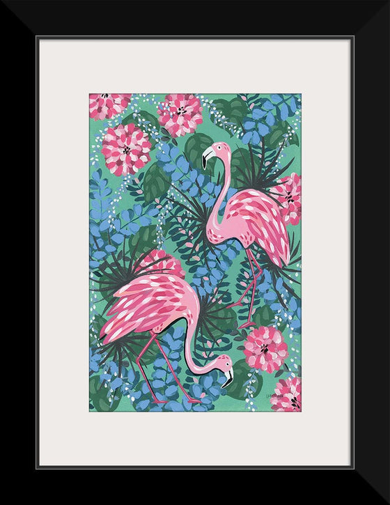 “Maximalist Flamingos“, Yvette St. Amant