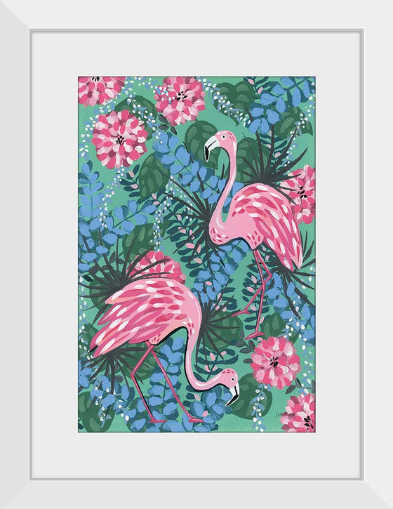 “Maximalist Flamingos“, Yvette St. Amant