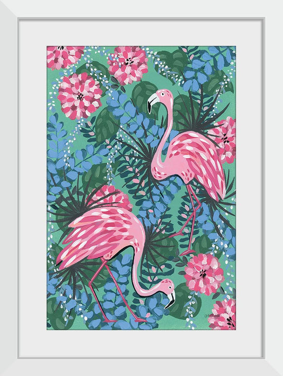 “Maximalist Flamingos“, Yvette St. Amant