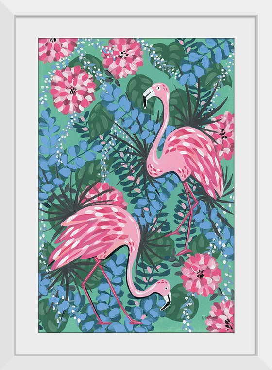 “Maximalist Flamingos“, Yvette St. Amant