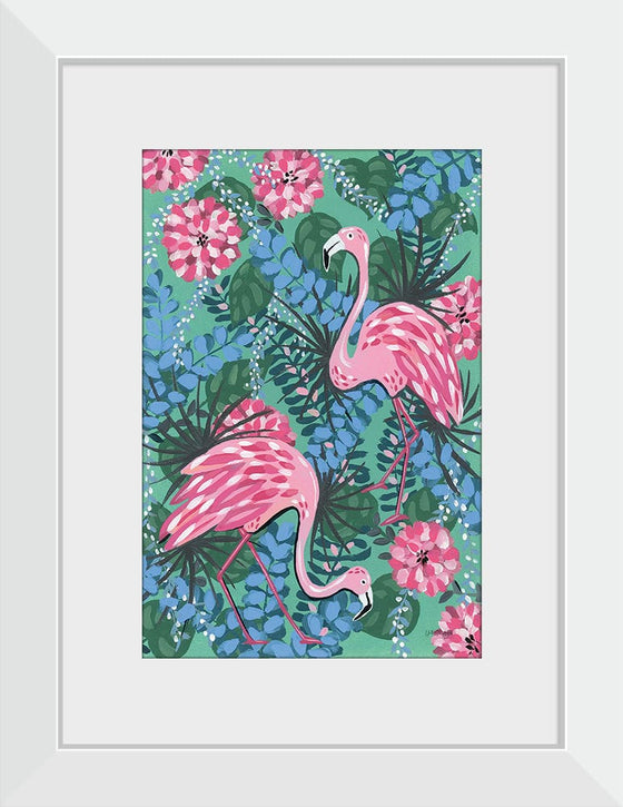 “Maximalist Flamingos“, Yvette St. Amant