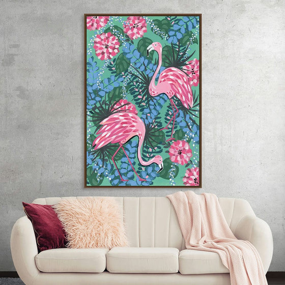 “Maximalist Flamingos“, Yvette St. Amant