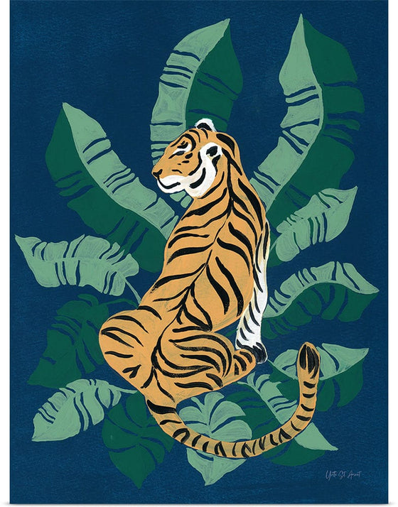 “Sitting Tiger“, Yvette St. Amant