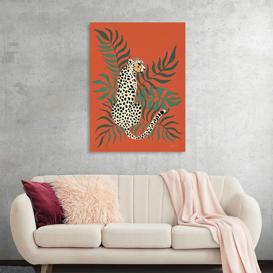 “Sitting Cheetah“, Yvette St. Amant