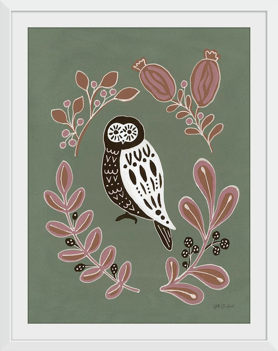 “Woodland Folk Owl“, Yvette St. Amant