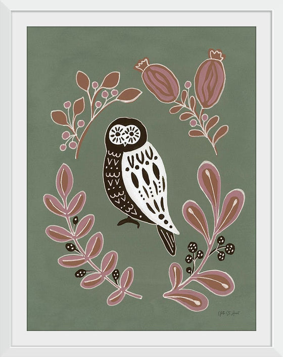 “Woodland Folk Owl“, Yvette St. Amant