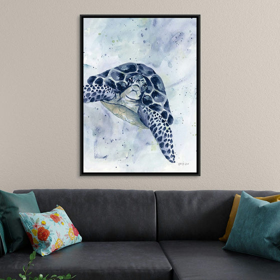 “Swimming Sea Turtle“, Yvette St. Amant