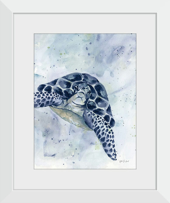 “Swimming Sea Turtle“, Yvette St. Amant