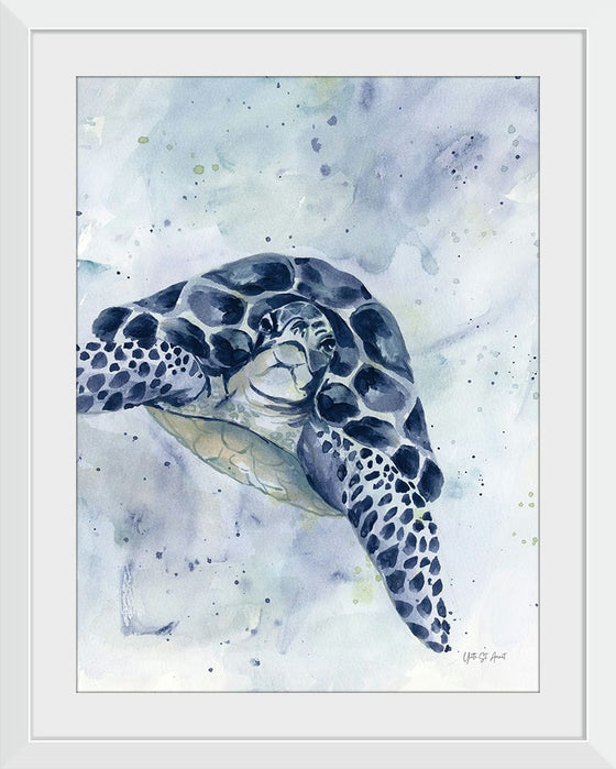 “Swimming Sea Turtle“, Yvette St. Amant