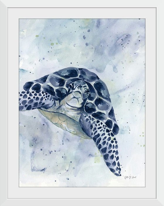 “Swimming Sea Turtle“, Yvette St. Amant