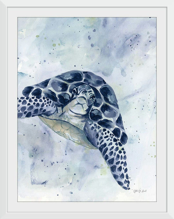 “Swimming Sea Turtle“, Yvette St. Amant