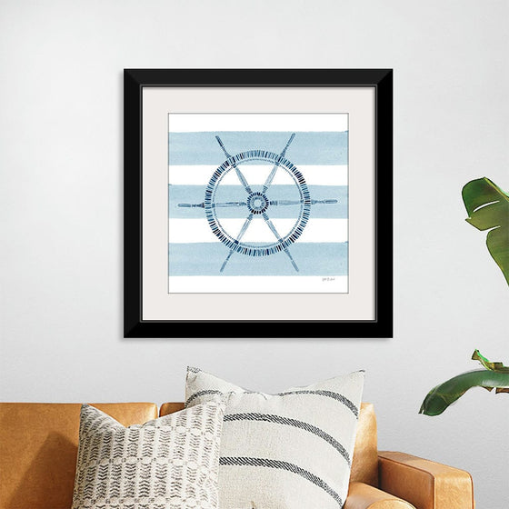 “Nautical Ship Wheel“, Yvette St. Amant