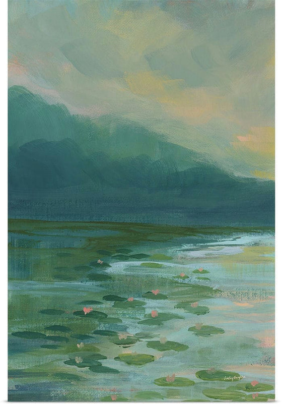 “Lily Pad Lagoon II“, Haley Knighten