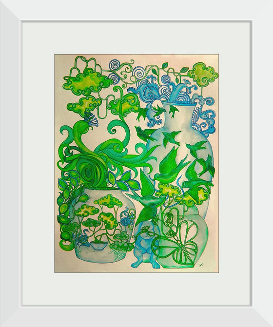 "Healing Green 1", Anthony Van Lam