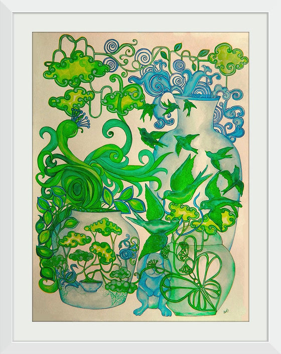"Healing Green 1", Anthony Van Lam
