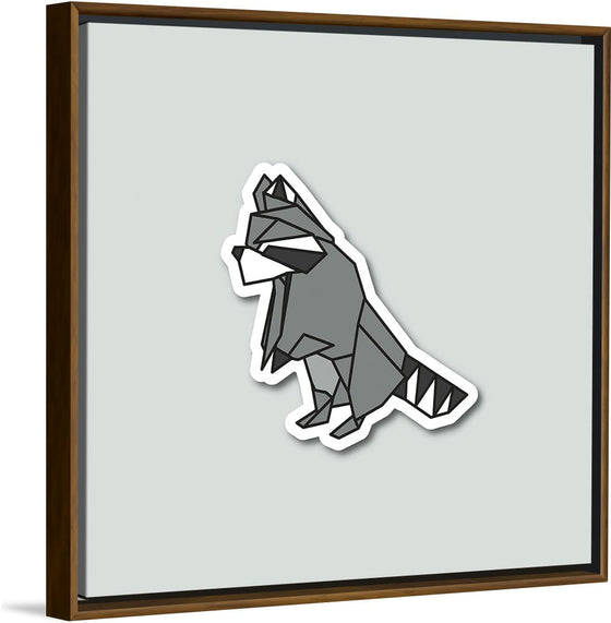 "Origami Woodland Raccoon", Benitta