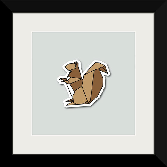 "Origami Woodland Squirrel", Benitta