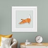 "Origami Cats Stretching Orange Cat", Benitta