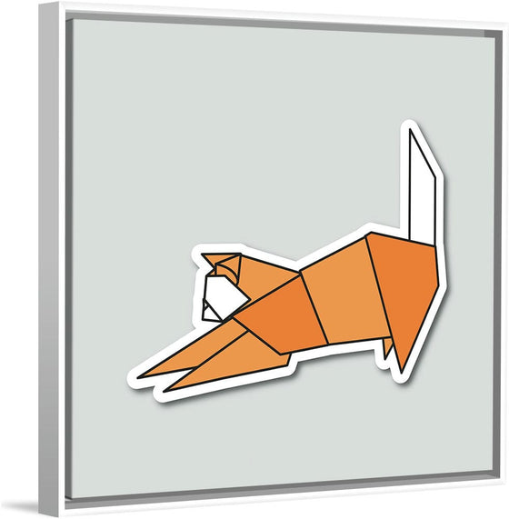 "Origami Cats Stretching Orange Cat", Benitta