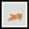 "Origami Cats Stretching Orange Cat", Benitta